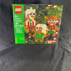 LEGO Customizable Gingerbread Ornaments